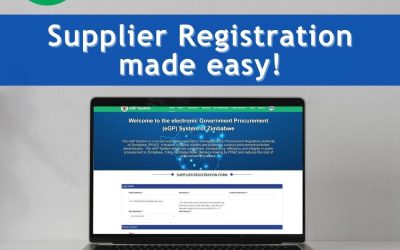 Abridged version – Supplier Registration steps(eGP)system