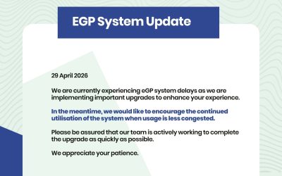 eGP System Update